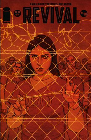 Revival 30 published by Image with cover art by Jenny Frison