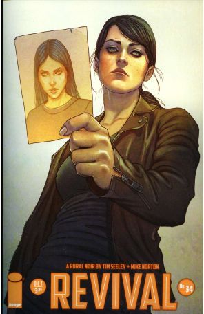 Revival 34 published by Image with cover art by Jenny Frison