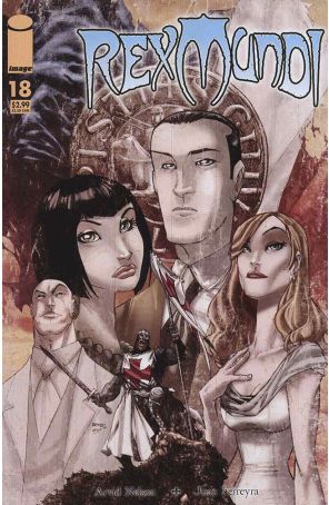 Rex Mundi 18 published by Image with cover art by Humberto Ramos