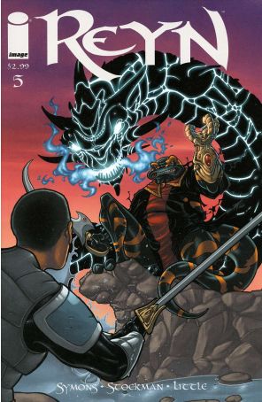 Reyn 5 published by Image with cover art by Nathan Stockman