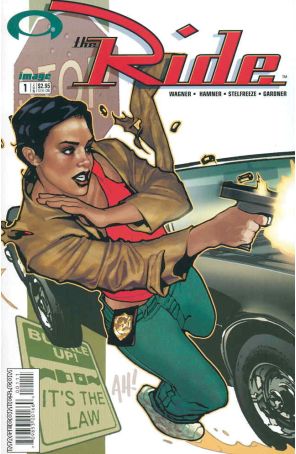 The Ride 1 published by Image with cover art by Adam Hughes