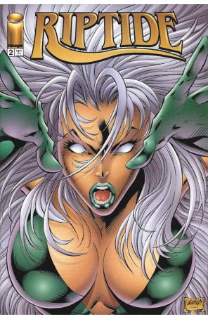 Riptide 2 published by Image with cover art by Rob Liefeld
