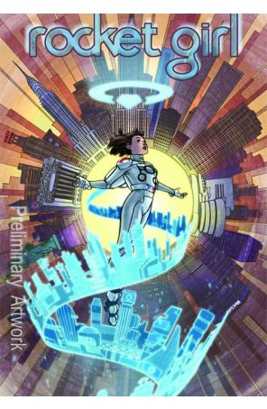 Rocket Girl (Image) 6 published by Image with cover art by Amy Reeder