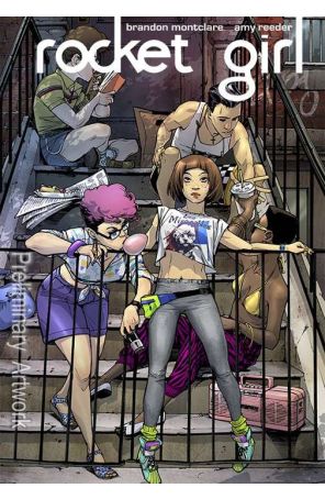 Rocket Girl (Image) 7 published by Image with cover art by Amy Reeder