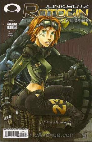 Rotogin: Junkbotz 1B published by Image with cover art by J. Korim
