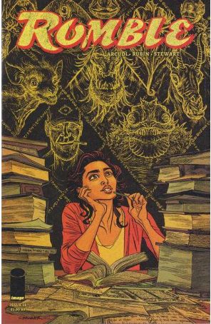 Rumble (2nd Series) 14B published by Image with cover art by Chris Brunner
