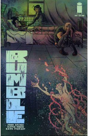 Rumble (2nd Series) 4A published by Image with cover art by David Rubin