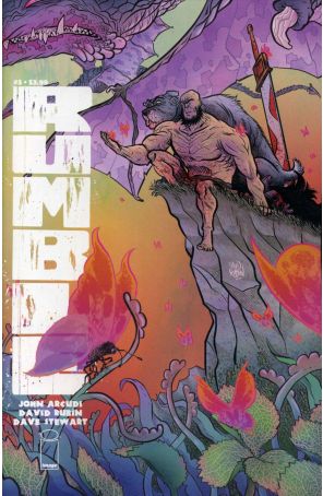 Rumble (2nd Series) 5A published by Image with cover art by David Rubin