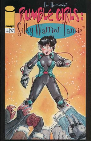 Rumble Girls: Silky Warrior Tansie 1 published by Image with cover art by Lea Hernandez