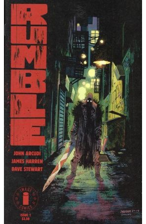 Rumble 1D published by Image with cover art by James Harren