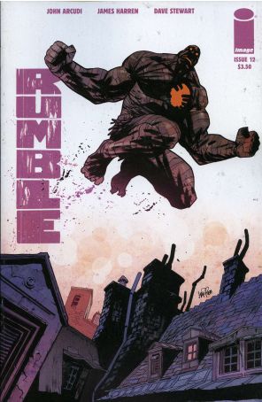 Rumble 12A published by Image with cover art by James Harren