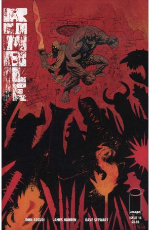 Rumble 14A published by Image with cover art by James Harren