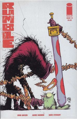 Rumble 14B published by Image with cover art by Skottie Young