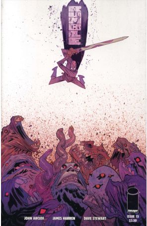 Rumble 15A published by Image with cover art by James Harren