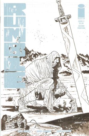Rumble 2 (2nd) published by Image with cover art by James Harren