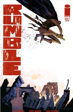 Rumble 2 published by Image with cover art by James Harren