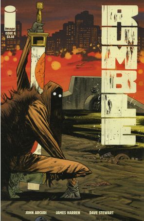 Rumble 6A published by Image with cover art by James Harren
