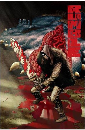 Rumble 6B published by Image with cover art by Lee Bermejo