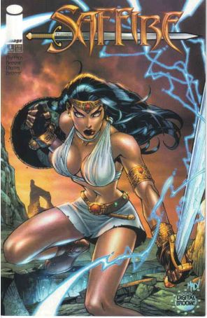 Saffire 1A published by Image with cover art by Joe Madureira