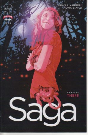 Saga (Image) 3 published by Image with cover art by Fiona Staples