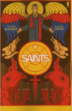 Saints (Image) 4 published by Image with cover art by Ben Mackey