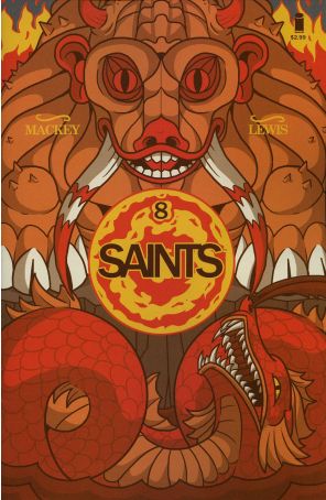 Saints (Image) 8 published by Image with cover art by Ben Mackey