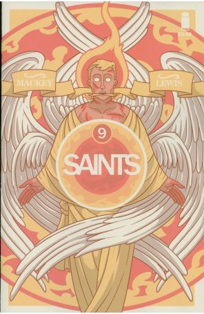 Saints (Image) 9 published by Image with cover art by Ben Mackey
