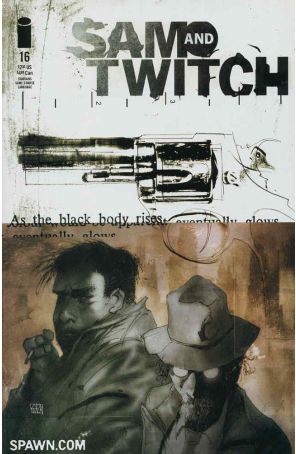 Sam and Twitch 16 published by Image with cover art by Ashley Wood