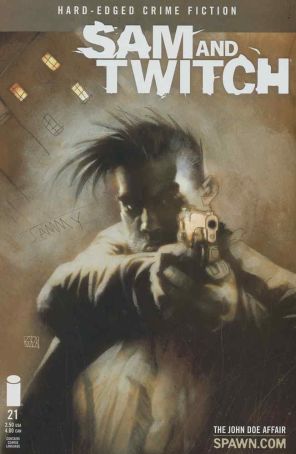 Sam and Twitch 21 published by Image with cover art by Ashley Wood