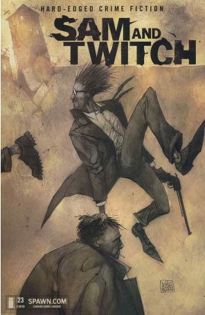 Sam and Twitch 23 published by Image with cover art by Ashley Wood