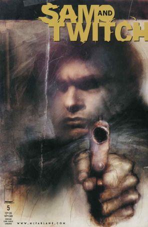 Sam and Twitch 5 published by Image with cover art by Ashley Wood
