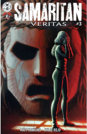 Samaritan Veritas 3 published by Image with cover art by Atilio Rojo