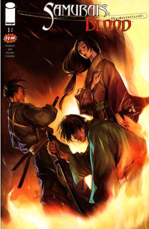 Samurai's Blood 1 published by Image with cover art by Jo Chen