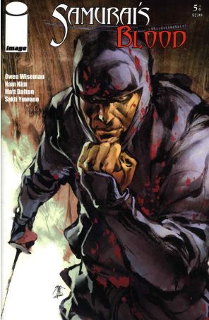 Samurai's Blood 5 published by Image with cover art by Jo Chen
