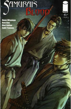 Samurai's Blood 6 published by Image with cover art by Jo Chen