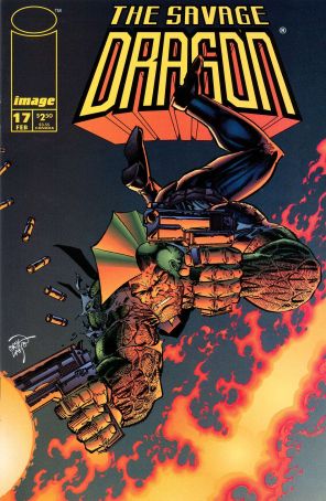 The Savage Dragon 17A published by Image with cover art by Erik Larsen