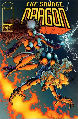 The Savage Dragon 17B published by Image with cover art by Erik Larsen
