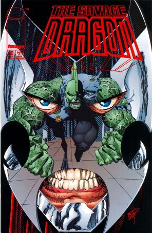 The Savage Dragon 20 published by Image with cover art by Erik Larsen