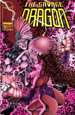 The Savage Dragon 23 published by Image with cover art by Erik Larsen