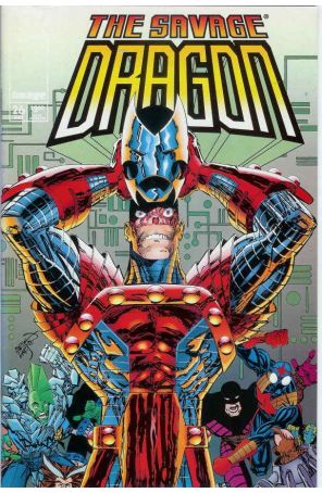The Savage Dragon 26 published by Image with cover art by Erik Larsen