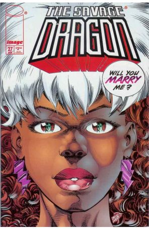 The Savage Dragon 27 published by Image with cover art by Erik Larsen