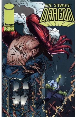 The Savage Dragon 3 published by Image with cover art by Erik Larsen