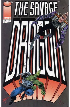 The Savage Dragon 5 published by Image with cover art by Erik Larsen