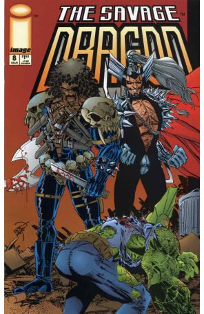 The Savage Dragon 8 published by Image with cover art by Erik Larsen