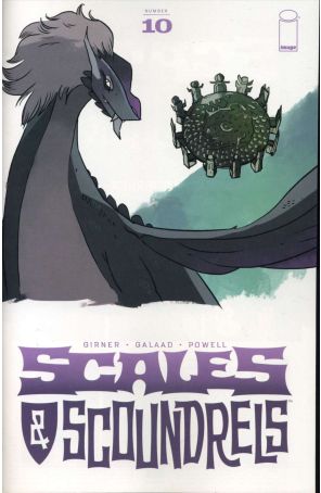 Scales And Scoundrels 10 published by Image with cover art by Galaad