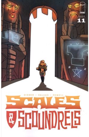 Scales And Scoundrels 11A published by Image with cover art by Galaad