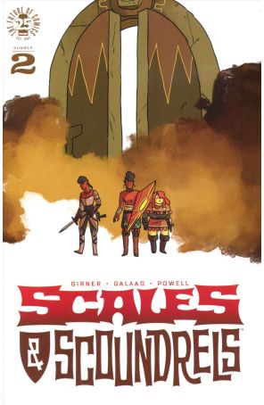 Scales And Scoundrels 2 published by Image with cover art by Galaad