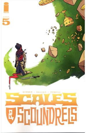 Scales And Scoundrels 5 published by Image with cover art by Galaad