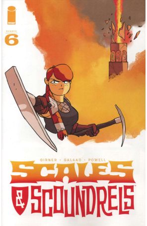 Scales And Scoundrels 6 published by Image with cover art by Galaad