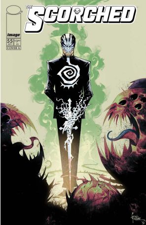 The Scorched 55A published by Image with cover art by Jonathan Glapion